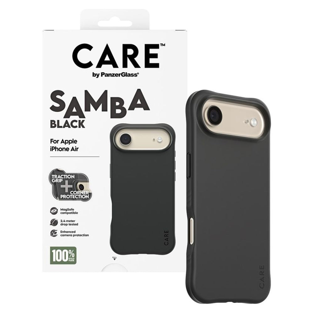 Funda MagSafe para Apple iPhone 17 Air, PanzerGlass, Care Fashionable, Negra
