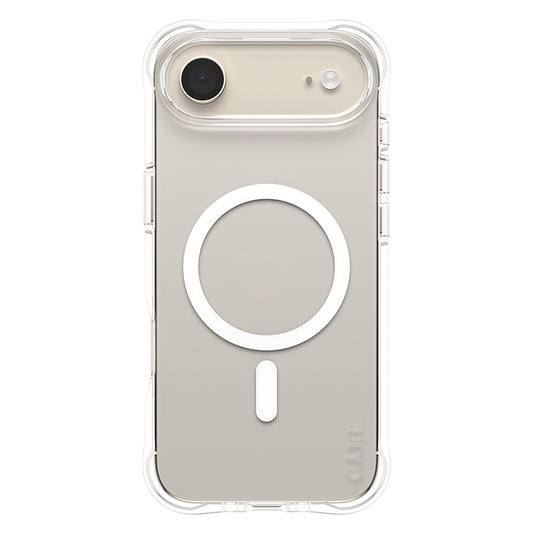 Funda MagSafe para Apple iPhone 17 Air, PanzerGlass, Care Fashionable, Transparente Blanca