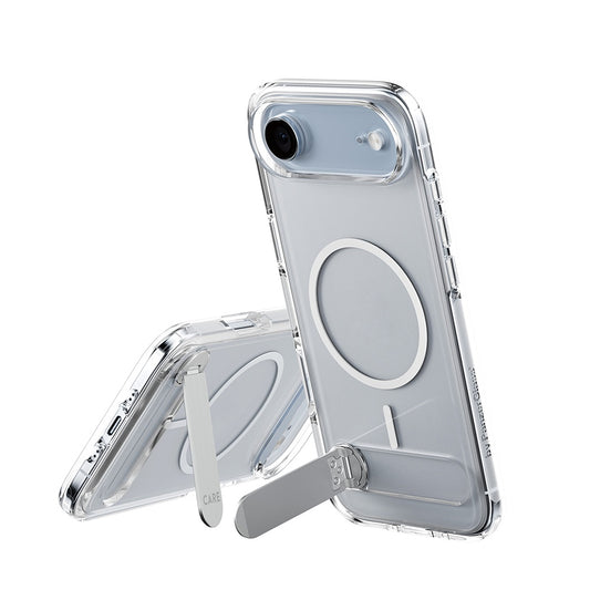 Funda MagSafe para Apple iPhone 17 Air, PanzerGlass, con soporte Kickstand, Transparente