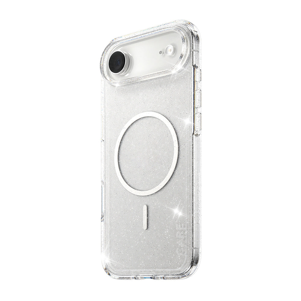 Funda MagSafe para Apple iPhone 17 Air, PanzerGlass, Care Urban Explorer Star Lit, Transparente Blanca