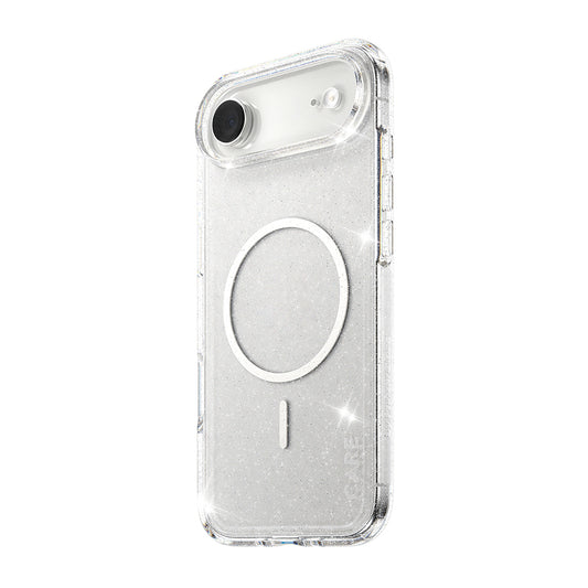 Funda MagSafe para Apple iPhone 17 Air, PanzerGlass, Care Urban Explorer Star Lit, Transparente Blanca