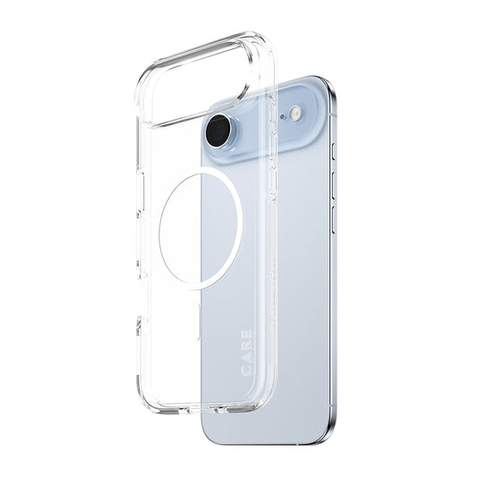 Funda MagSafe para Apple iPhone 17 Air, PanzerGlass, Care Urban Explorer, Transparente Blanca
