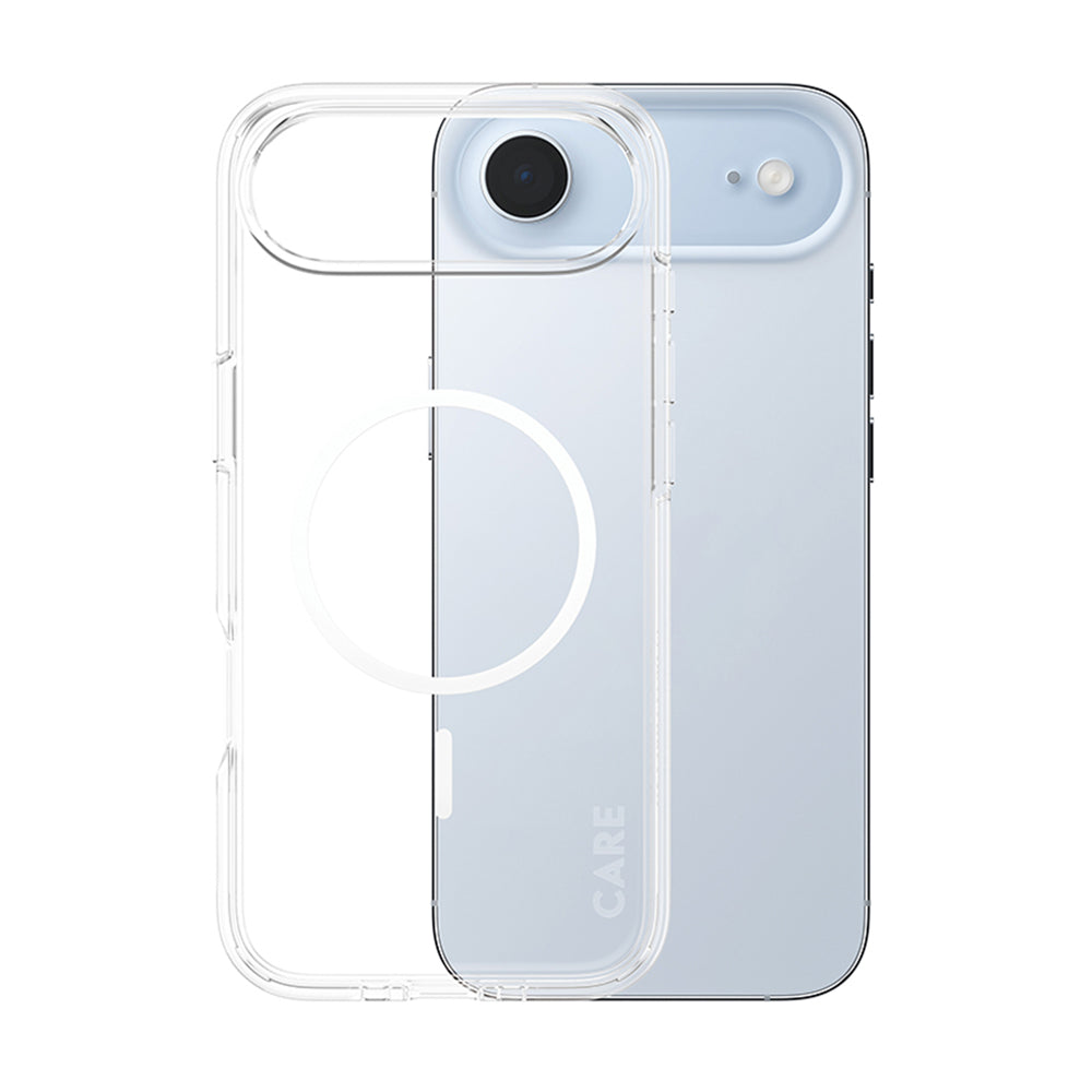 Funda MagSafe para Apple iPhone 17 Air, PanzerGlass, Care Urban Explorer, Transparente Blanca