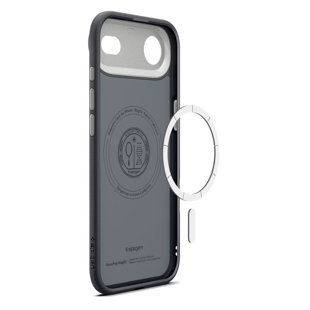MagSafe Case for Apple iPhone 17 Air, Spigen, Caseology Nano Pop, Black ACS10301