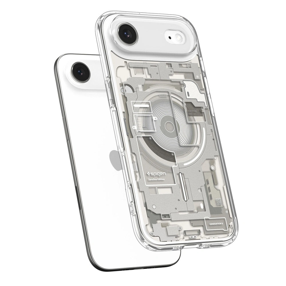 Funda MagSafe para Apple iPhone 17 Air, Spigen, Ultra Hybrid Zero One, Beige ACS10319