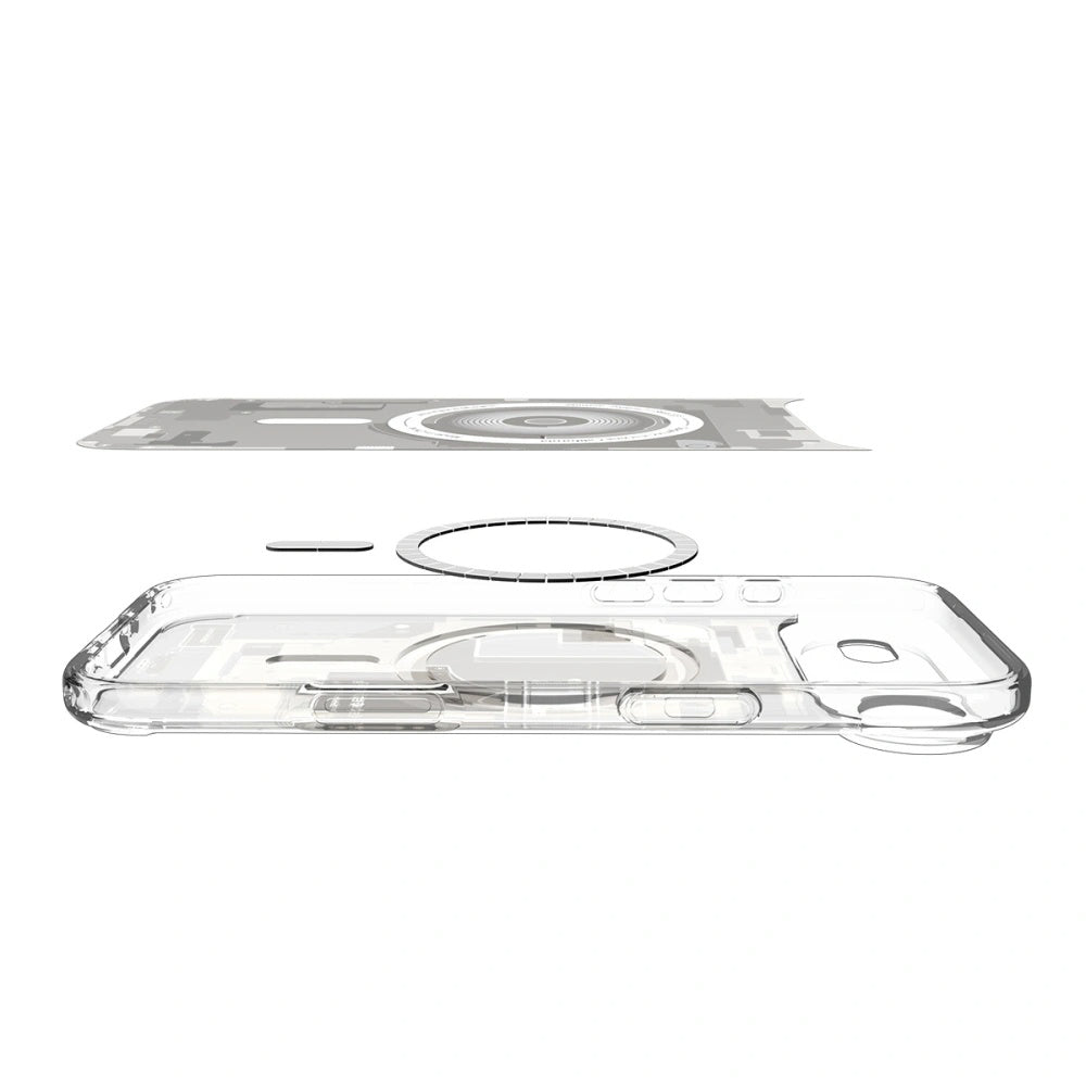 Funda MagSafe para Apple iPhone 17 Air, Spigen, Ultra Hybrid Zero One, Beige ACS10319