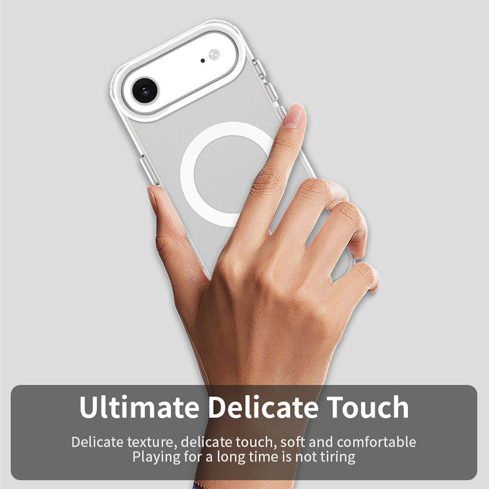 Funda MagSafe para Apple iPhone 17 Air, Techsuit, CandyCase, Blanca