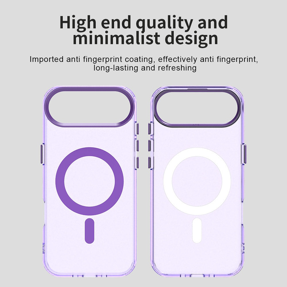 Funda MagSafe para Apple iPhone 17 Air, Techsuit, CandyCase, Morado