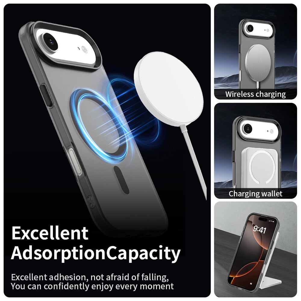 Funda MagSafe para Apple iPhone 17 Air, Techsuit, CandyCase, Negra