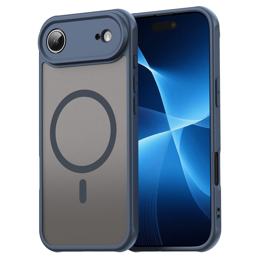 Funda MagSafe para Apple iPhone 17 Air, Techsuit, HaloFrost II, Azul Marino
