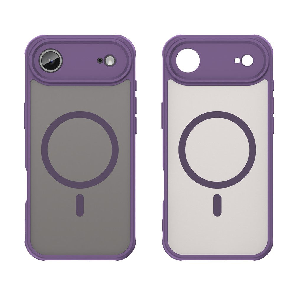 Funda MagSafe para Apple iPhone 17 Air, Techsuit, HaloFrost II, Morado