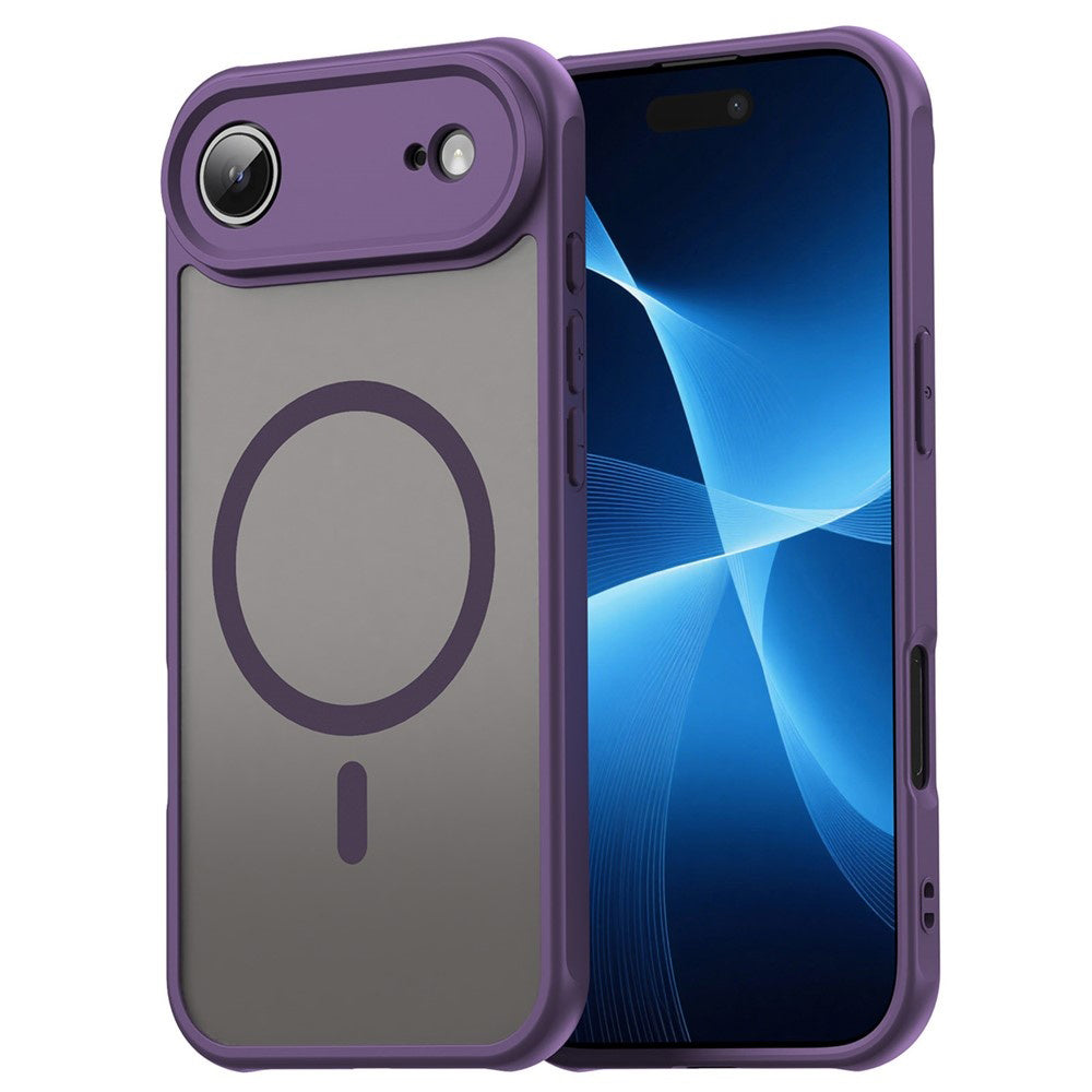 Funda MagSafe para Apple iPhone 17 Air, Techsuit, HaloFrost II, Morado