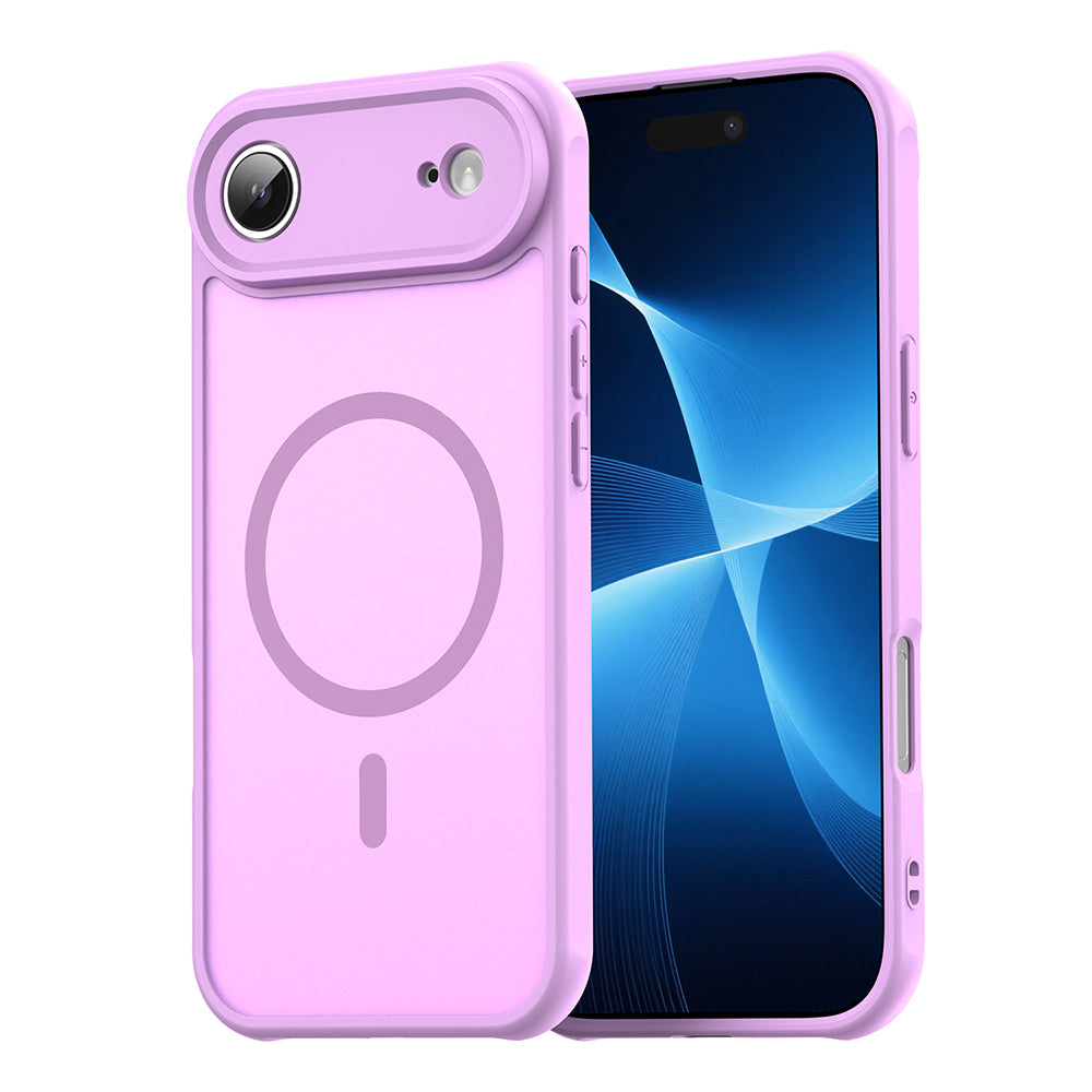 Funda MagSafe para Apple iPhone 17 Air, Techsuit, HaloFrost II, Rosa