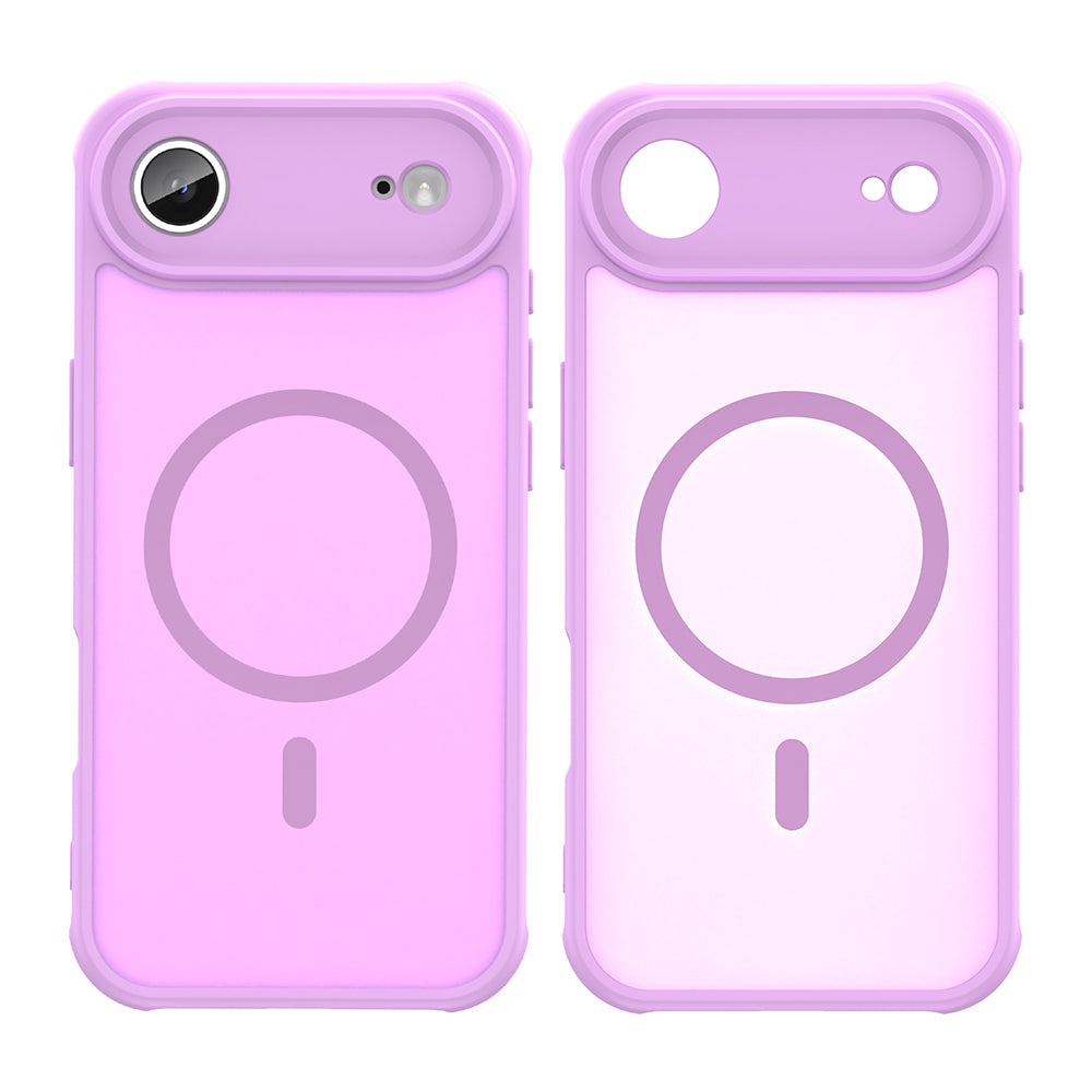 Funda MagSafe para Apple iPhone 17 Air, Techsuit, HaloFrost II, Rosa