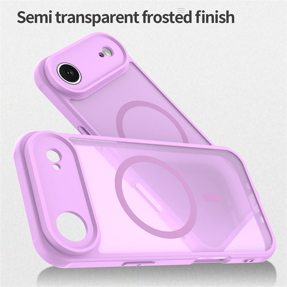 Funda MagSafe para Apple iPhone 17 Air, Techsuit, HaloFrost II, Rosa