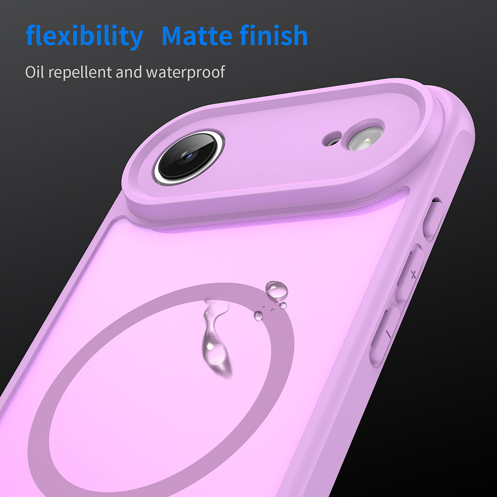 Funda MagSafe para Apple iPhone 17 Air, Techsuit, HaloFrost II, Rosa