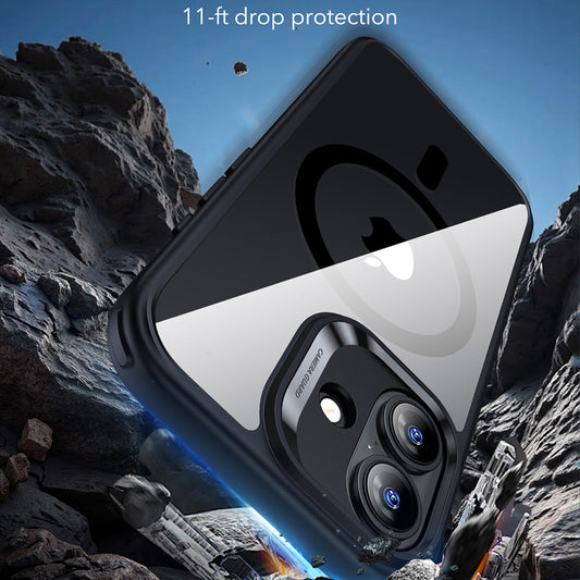 Funda MagSafe para Apple iPhone 17, ESR, Classic Hybrid, Negra Transparente