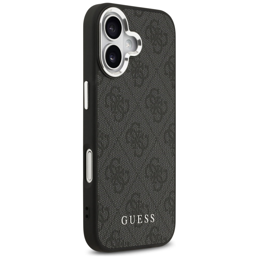 Funda MagSafe para Apple iPhone 17, Guess, 4G Classic Logo, Negra