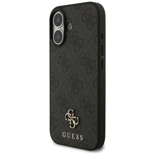 Funda MagSafe para Apple iPhone 17, Guess, 4G Small and Classic Logo, Negra