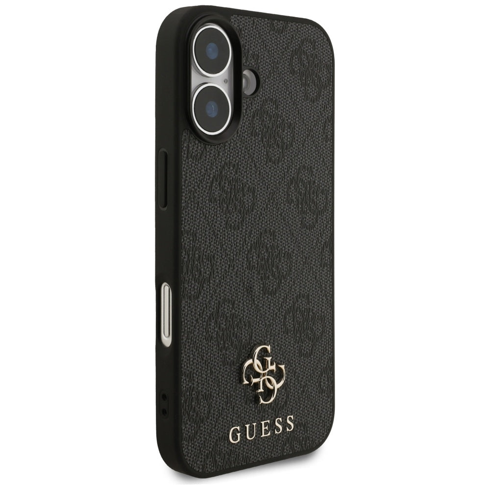 Funda MagSafe para Apple iPhone 17, Guess, 4G Small and Classic Logo, Negra