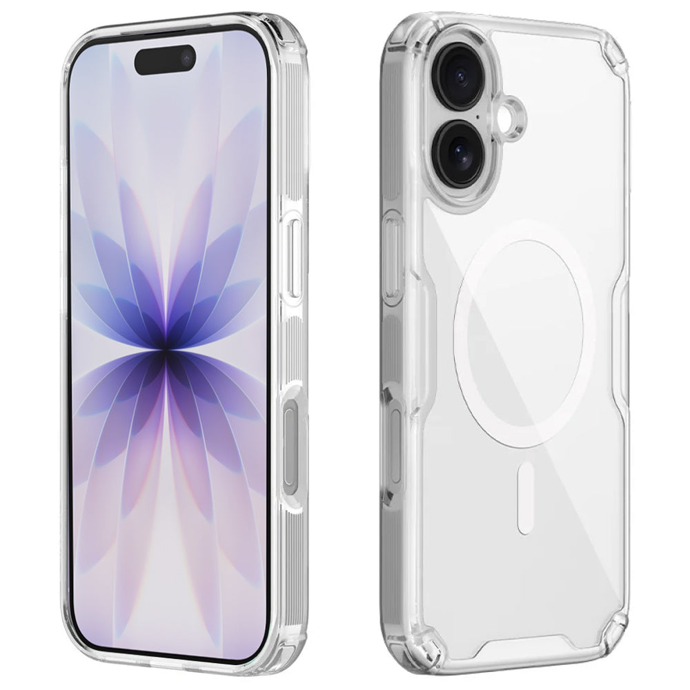 Funda MagSafe para Apple iPhone 17, Nillkin, Nature Pro, Blanca