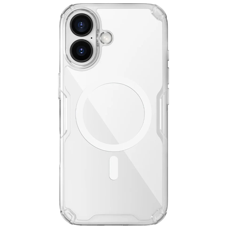 Funda MagSafe para Apple iPhone 17, Nillkin, Nature Pro, Blanca