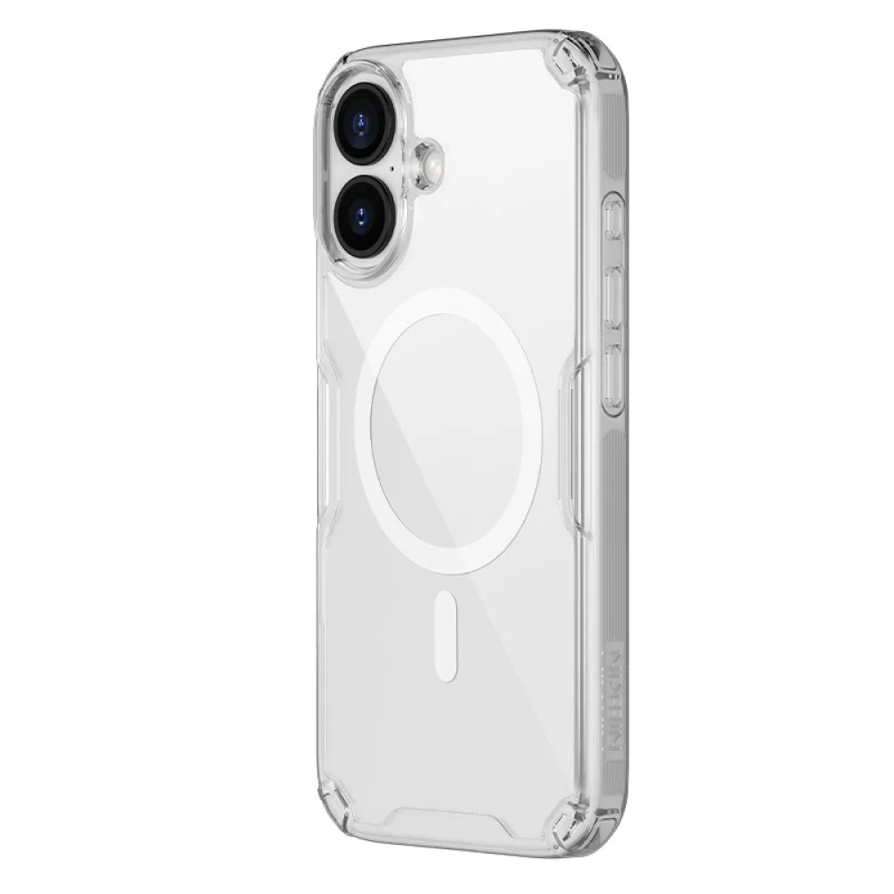 Funda MagSafe para Apple iPhone 17, Nillkin, Nature Pro, Blanca