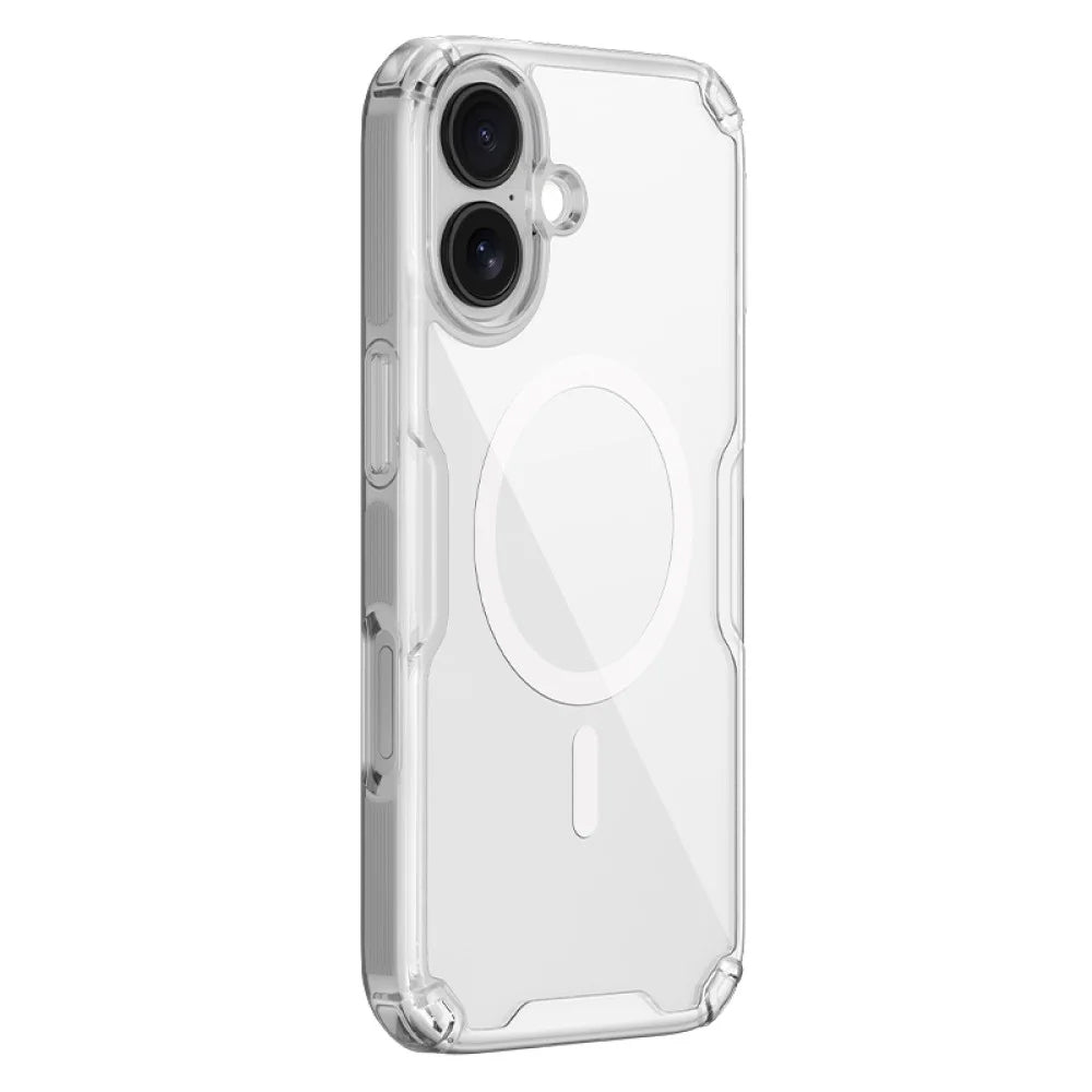 Funda MagSafe para Apple iPhone 17, Nillkin, Nature Pro, Blanca