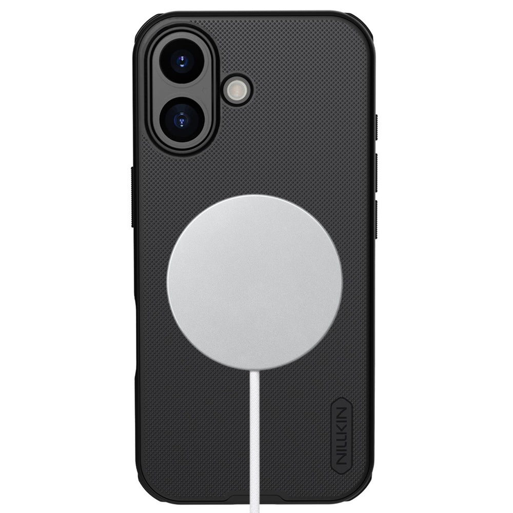 Funda MagSafe para Apple iPhone 17, Nillkin, Super Shield Pro, Negra Satinada