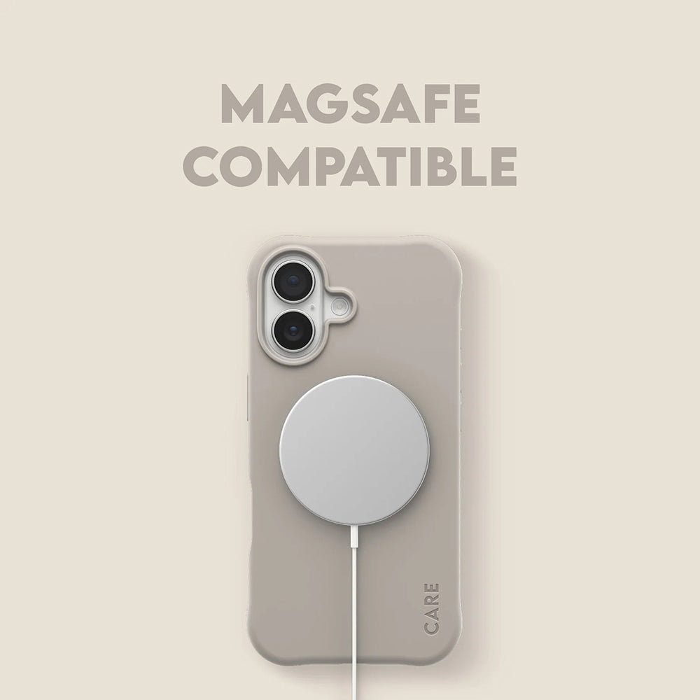 Funda MagSafe para Apple iPhone 17, PanzerGlass, Care Fashionable, Beige