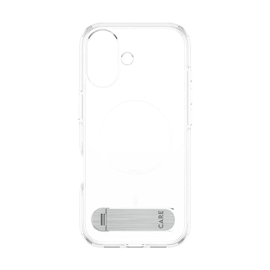 Funda MagSafe para Apple iPhone 17, PanzerGlass, con soporte Kickstand, Transparente