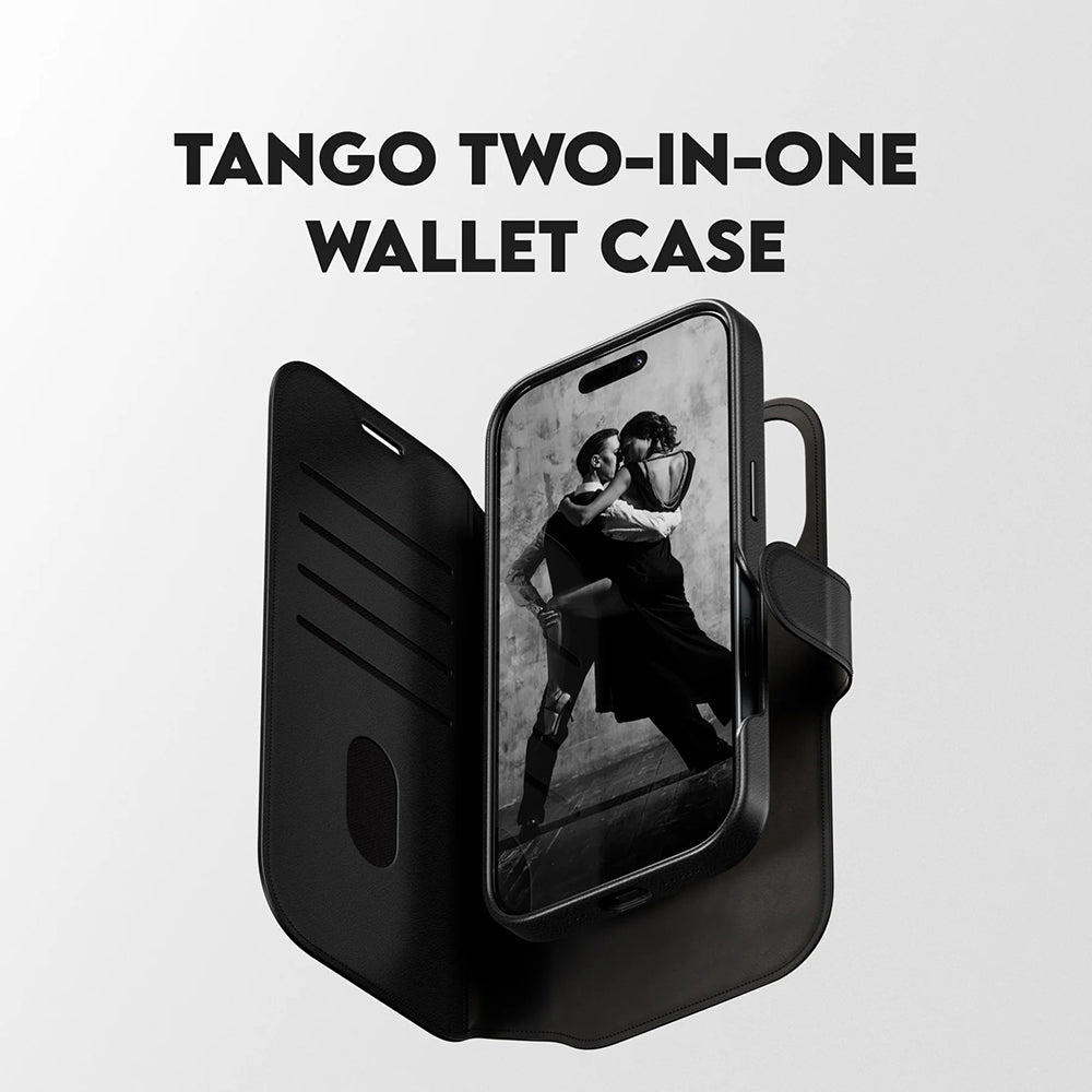 Funda MagSafe para Apple iPhone 17, PanzerGlass, Care Feature Tango Two-in-One, Negra.