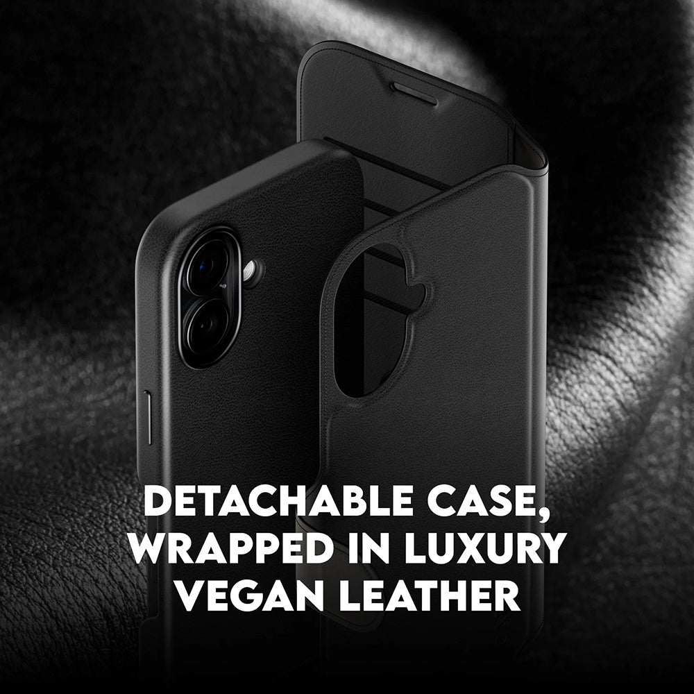 Funda MagSafe para Apple iPhone 17, PanzerGlass, Care Feature Tango Two-in-One, Negra.