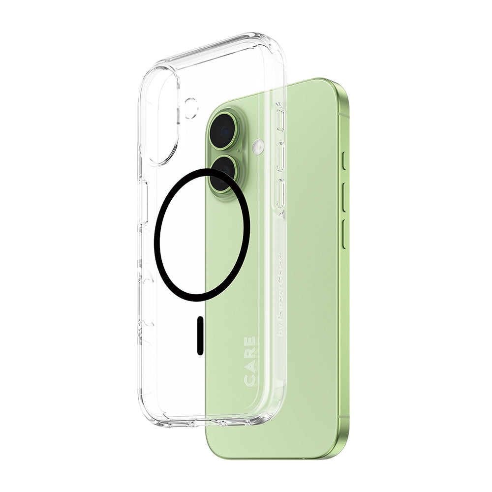 Funda MagSafe para Apple iPhone 17, PanzerGlass, Care Urban Explorer, Transparente Negra