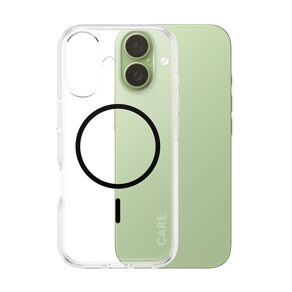 Funda MagSafe para Apple iPhone 17, PanzerGlass, Care Urban Explorer, Transparente Negra