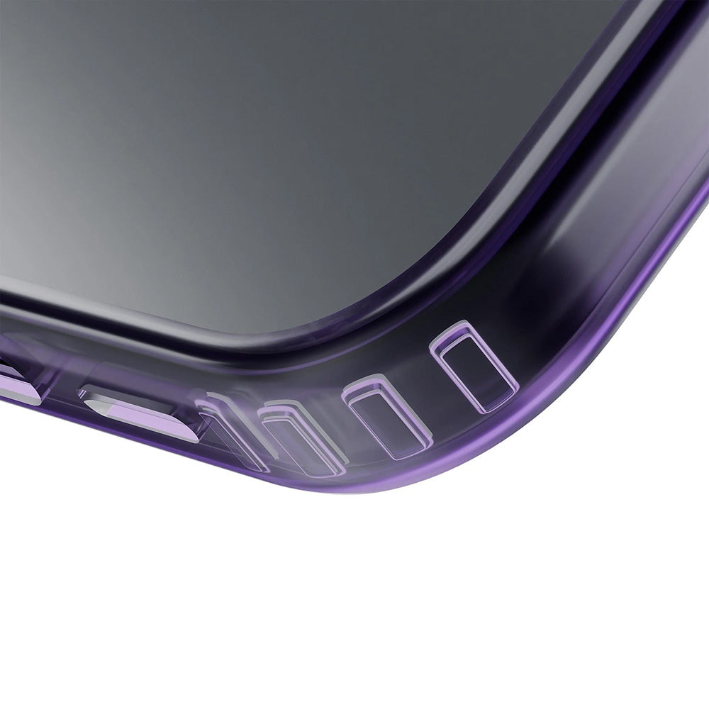 Funda MagSafe para Apple iPhone 17 Pro, 3MK, Frosty MagCase, Morado
