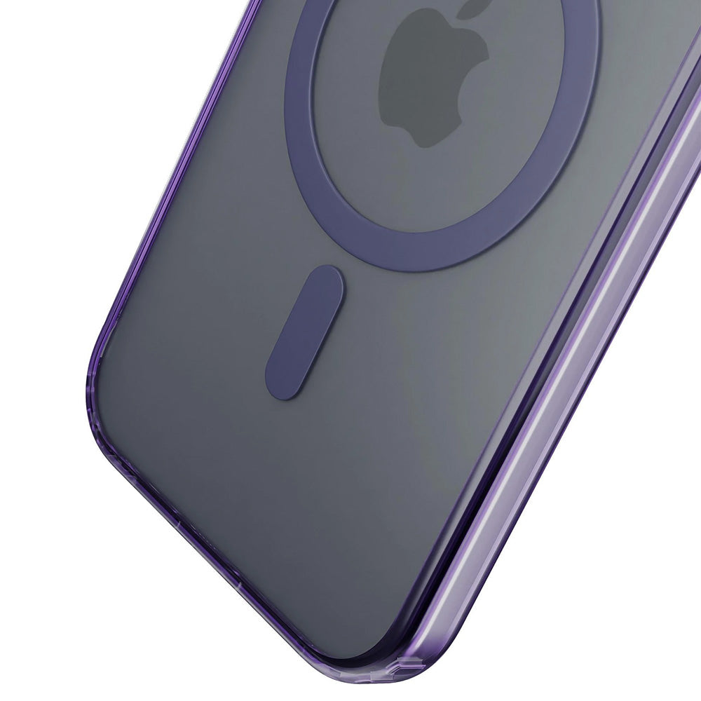 Funda MagSafe para Apple iPhone 17 Pro, 3MK, Frosty MagCase, Morado