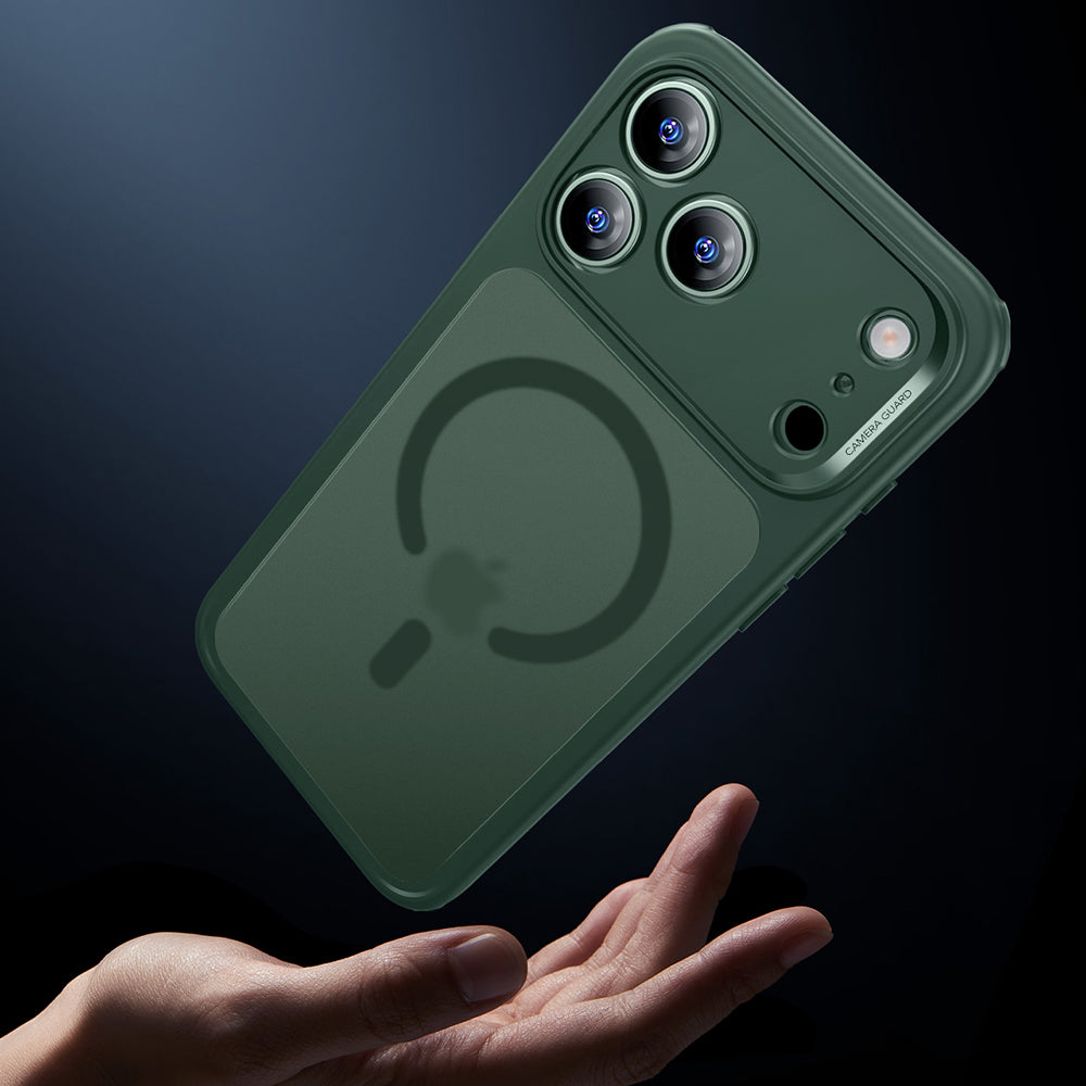 Funda MagSafe para Apple iPhone 17 Pro, ESR, Classic Hybrid, Verde Satinado
