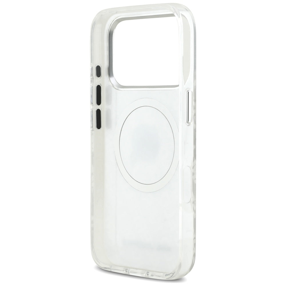 Funda MagSafe para Apple iPhone 17 Pro, Karl Lagerfeld, IML Karl's Head, Gris