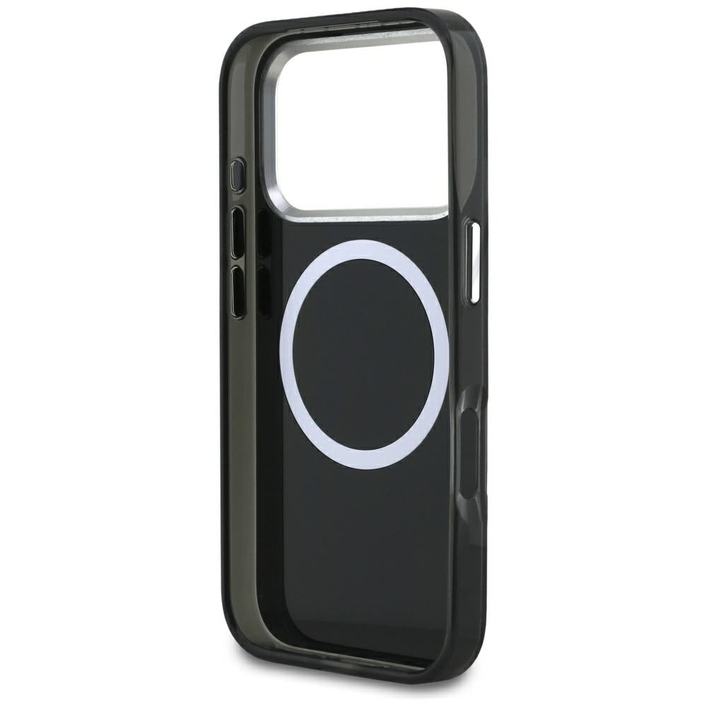 Funda MagSafe para Apple iPhone 17 Pro, Karl Lagerfeld, IML KL Monogram, Negra