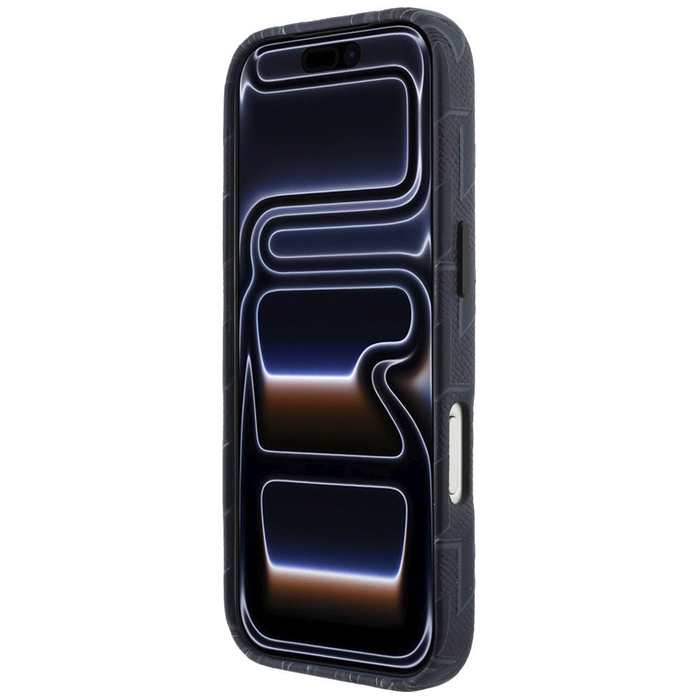 Funda MagSafe para Apple iPhone 17 Pro, Karl Lagerfeld, Logo KL Monogram, Azul