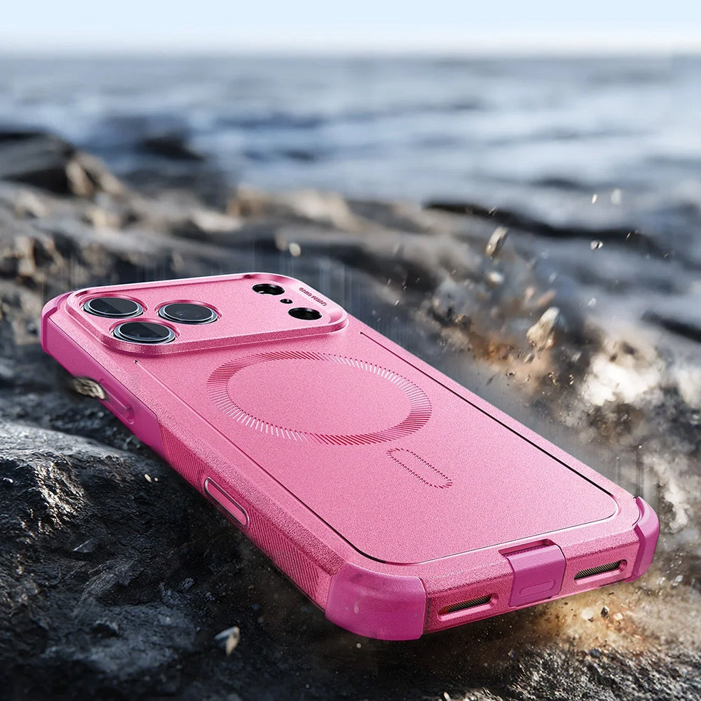 Funda MagSafe para Apple iPhone 17 Pro Max, ESR, Cyber, Rosa