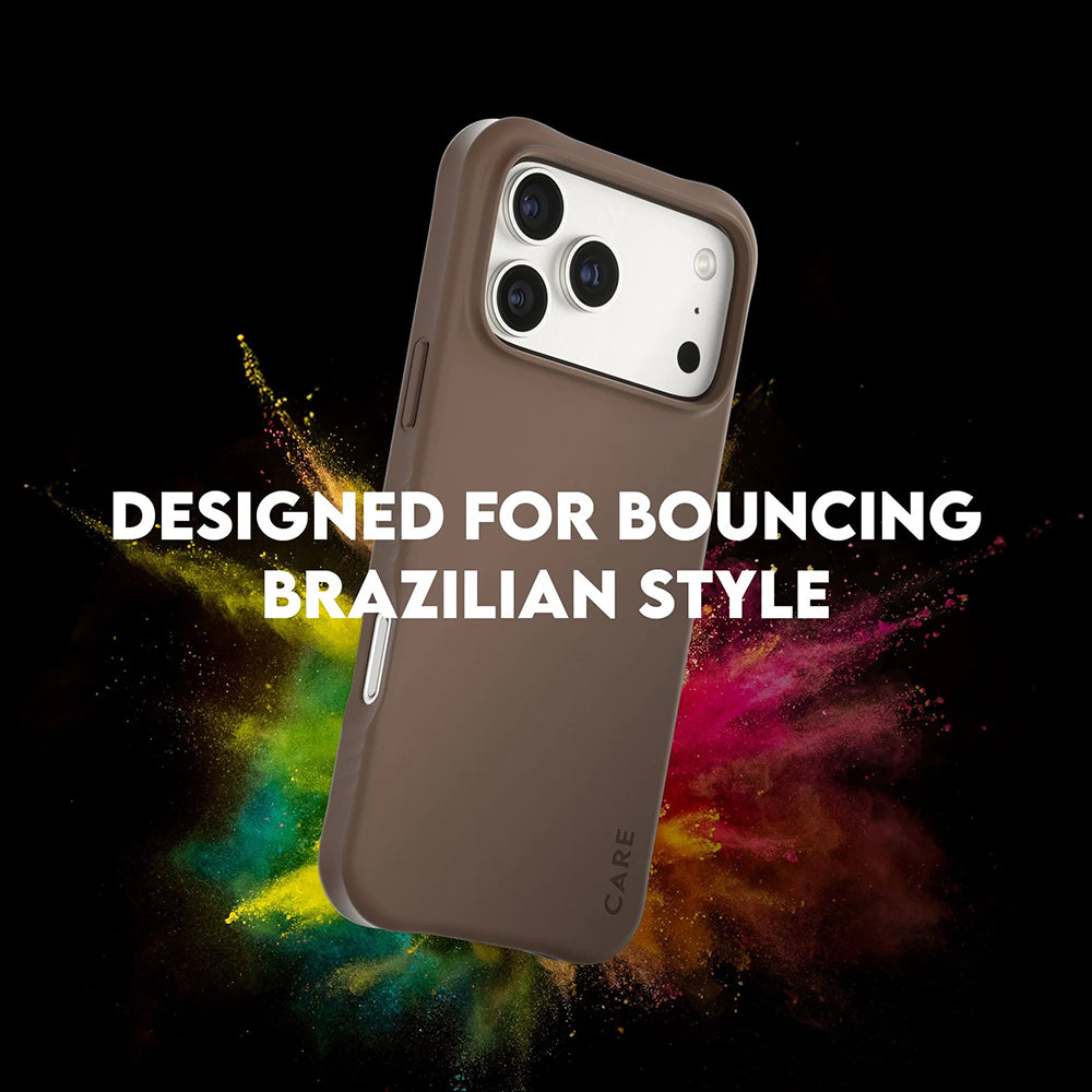 Funda MagSafe para Apple iPhone 17 Pro Max, PanzerGlass, Care Fashionable, Marrón
