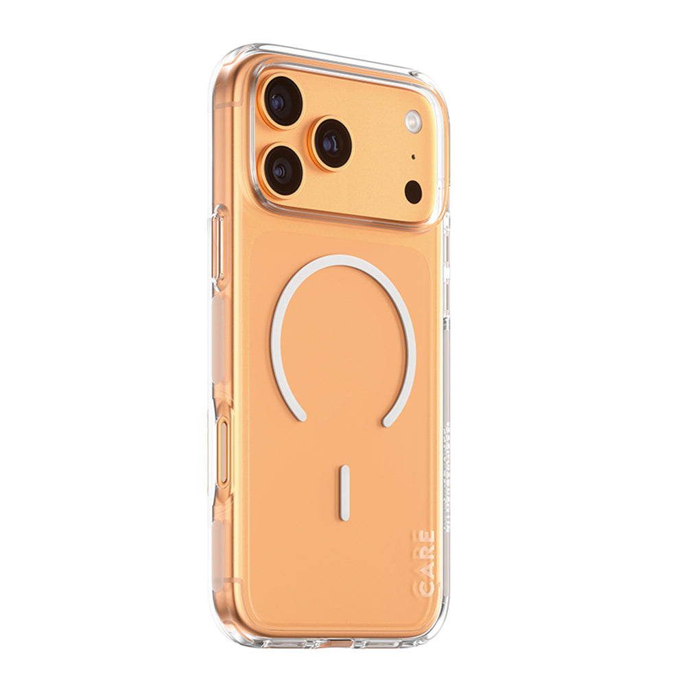 Funda MagSafe para Apple iPhone 17 Pro Max, PanzerGlass, Care Urban Explorer, Transparente Blanca