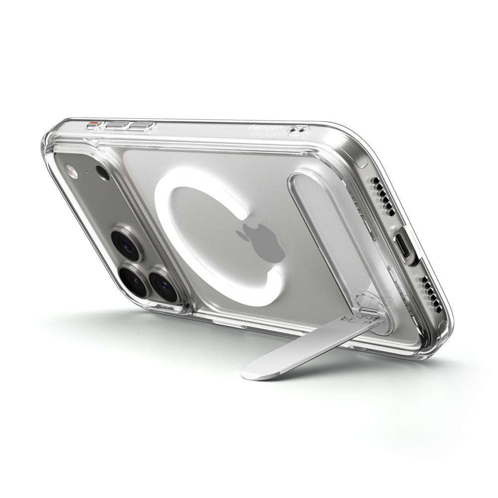 Funda MagSafe para Apple iPhone 17 Pro Max, Spigen, Ultra Hybrid S, Transparente