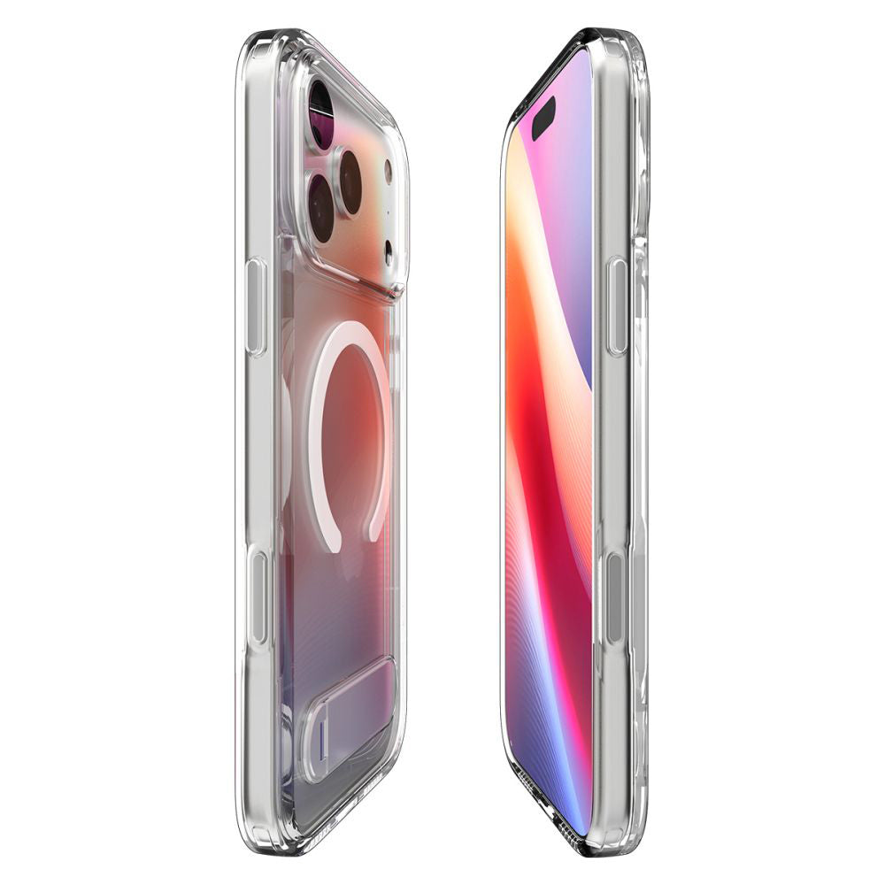 Funda MagSafe para Apple iPhone 17 Pro Max, Spigen, Ultra Hybrid S, Transparente