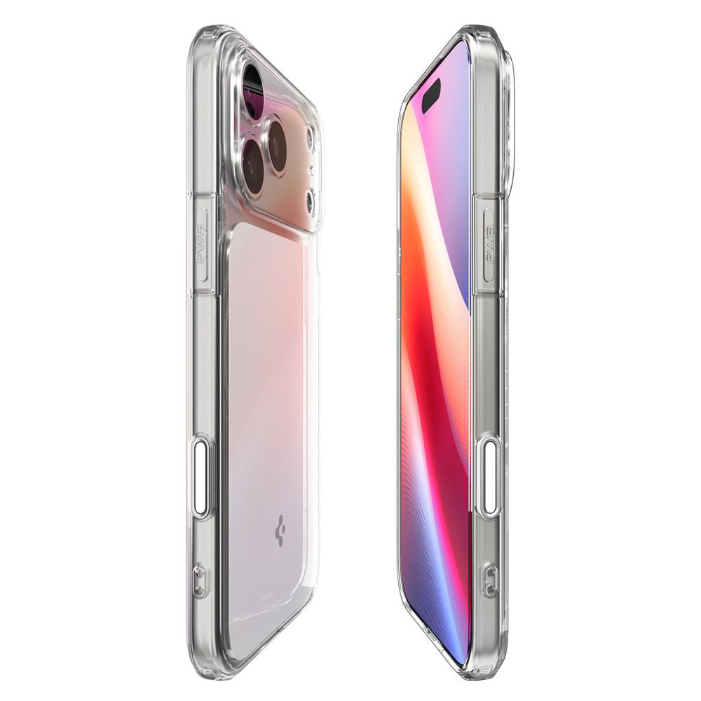 Funda MagSafe para Apple iPhone 17 Pro Max, Spigen, Ultra Hybrid T, Blanca ACS10280
