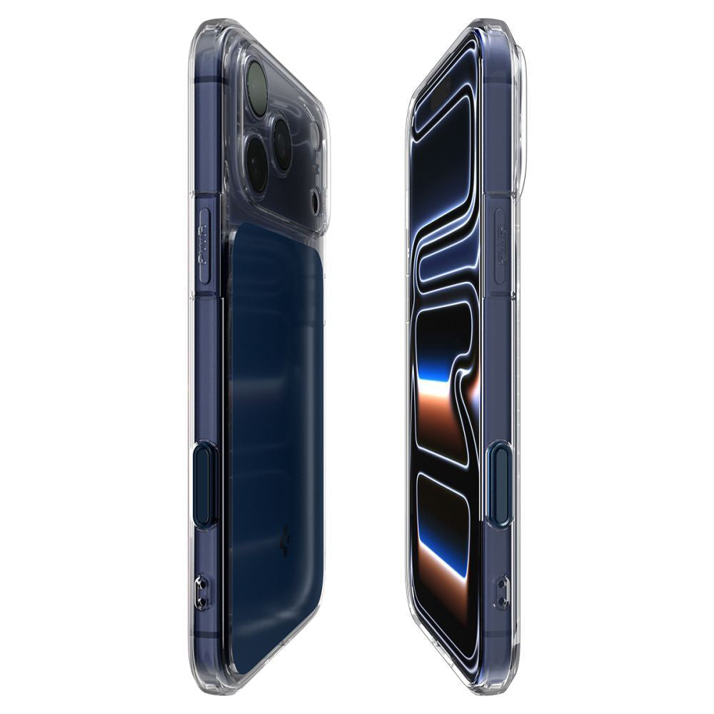 Funda MagSafe para Apple iPhone 17 Pro Max, Spigen, Ultra Hybrid T, Azul Mate ACS10473