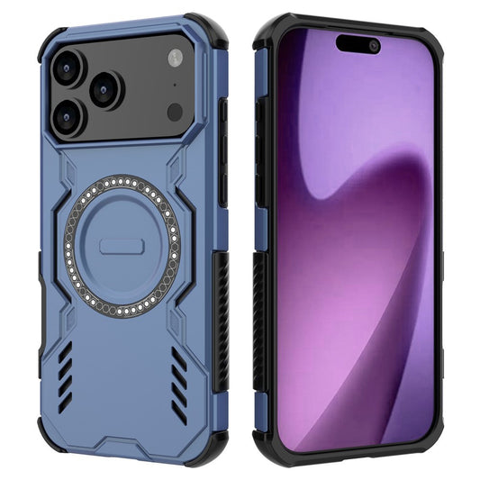 Funda MagSafe para Apple iPhone 17 Pro Max, Techsuit, ArmorMag, Azul