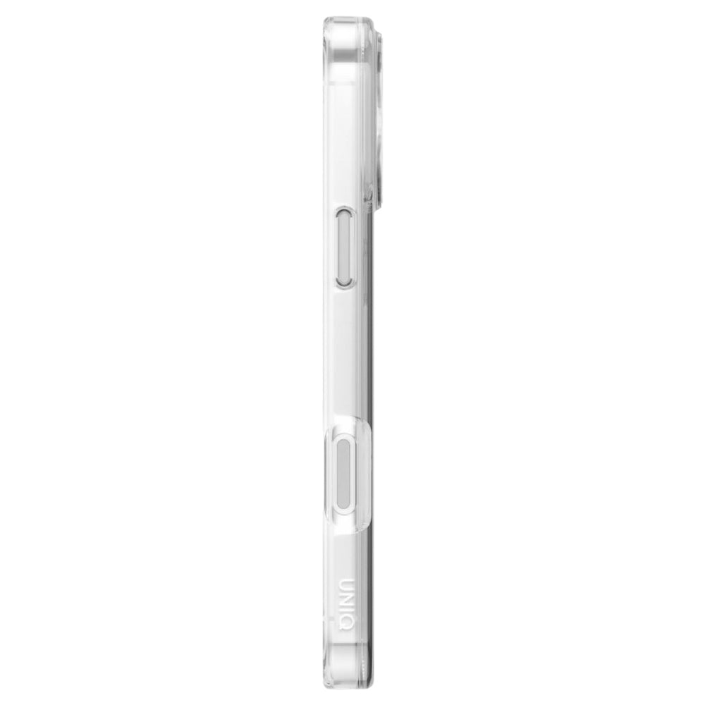 Funda MagSafe para Apple iPhone 17 Pro Max, UNIQ, Clario MagClick, Transparente